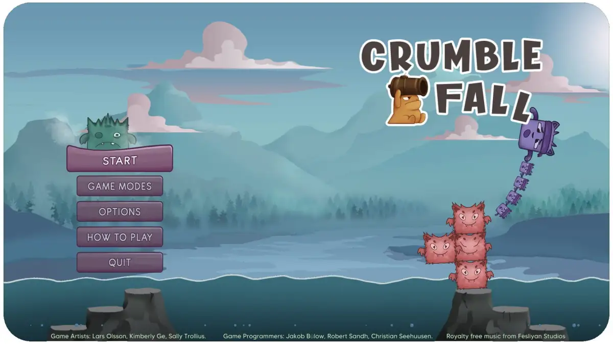 Portada de Crumble and Fall