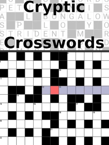 Portada de Cryptic Crosswords