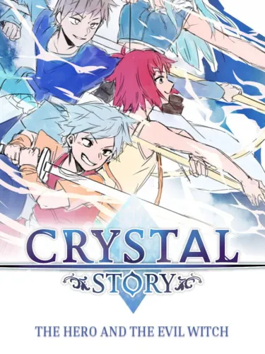 Portada de Crystal Story: The Hero and the Evil Witch