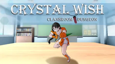 Portada de Crystal Wish: Classroom Dungeon