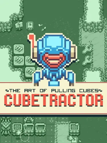Portada oficial del videojuego Cubetractor