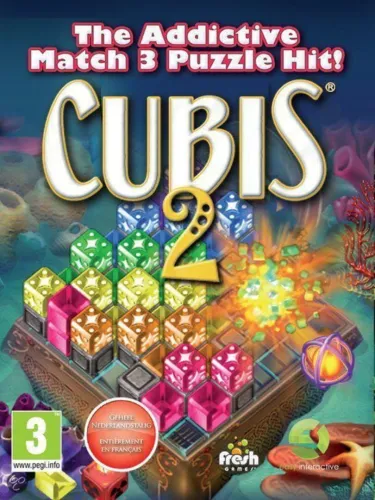 Portada oficial del videojuego Cubis 2