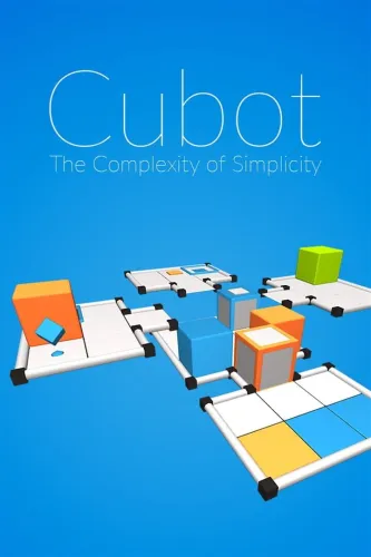 Portada oficial del videojuego Cubot: The Complexity of Simplicity
