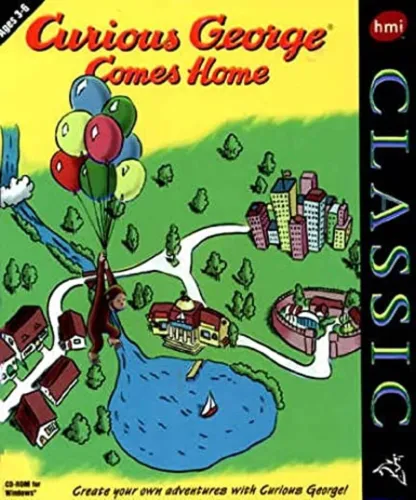 Portada de Curious George Comes Home