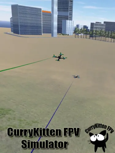 Portada de CurryKitten FPV Simulator