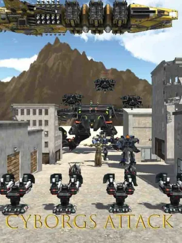 Portada de Cyborgs Attack