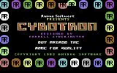 Portada oficial del videojuego Cybotron