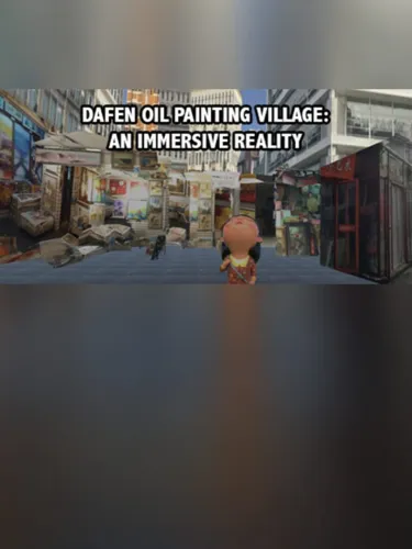 Portada de Dafen Oil Painting Village: An Immersive Reality