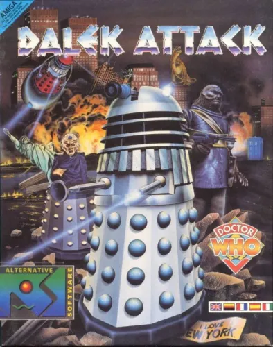 Portada de Dalek Attack