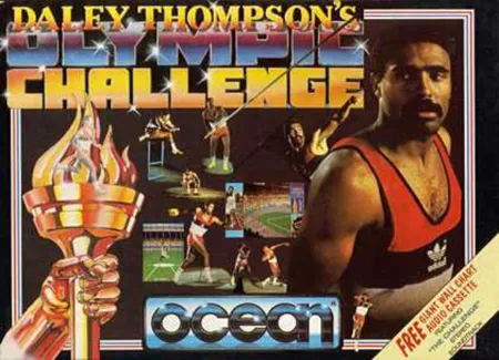 Portada de Daley Thompson’s Olympic Challenge