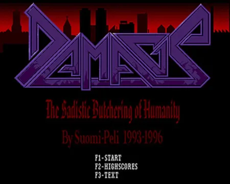 Portada de Damage: Sadistic Butchering of Humanity