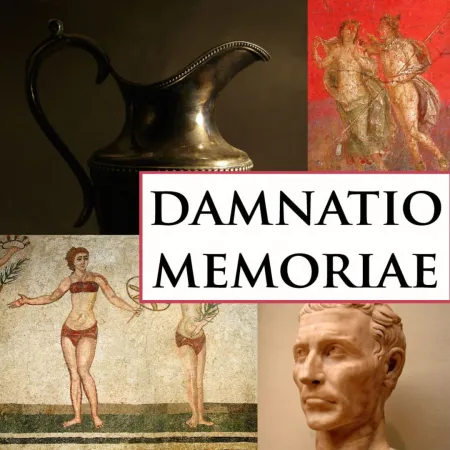Portada de Damnatio Memoriae