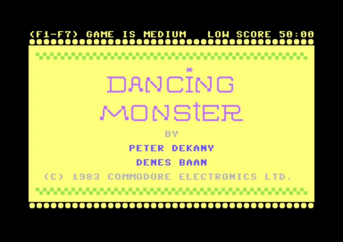 Portada de Dancing Monster