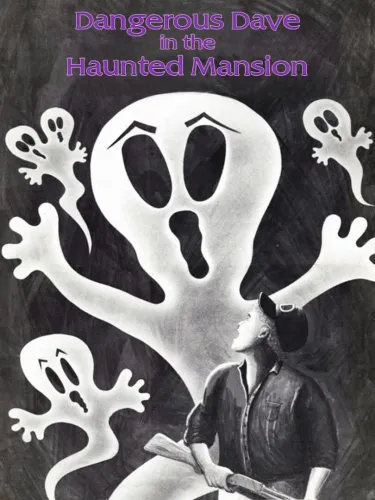 Portada de Dangerous Dave in the Haunted Mansion