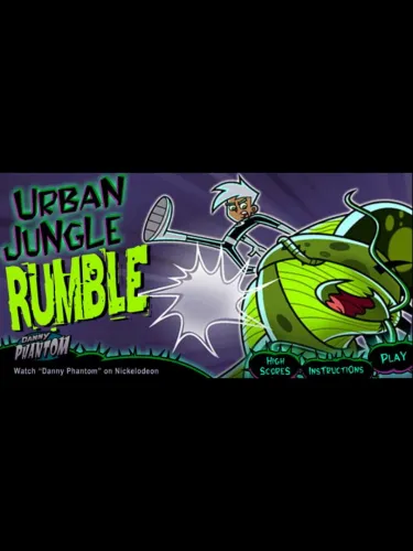 Portada de Danny Phantom: Urban Jungle Rumble