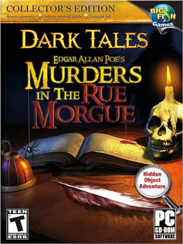 Portada de Dark Tales: Edgar Allan Poe’s Murders in the Rue Morgue