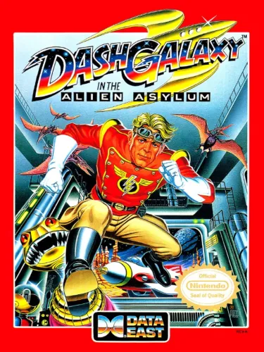 Portada de Dash Galaxy in the Alien Asylum