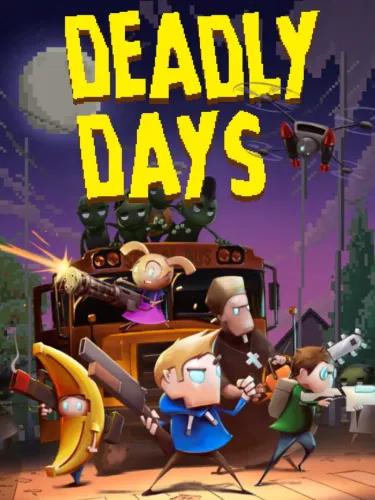 Portada oficial del videojuego Deadly Days