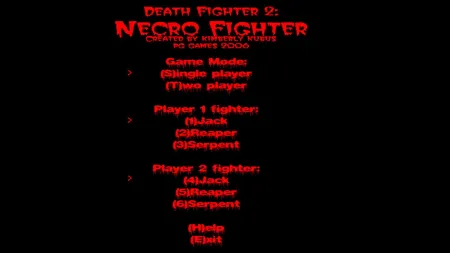 Portada de Death Fighter 2: Necro Fighter
