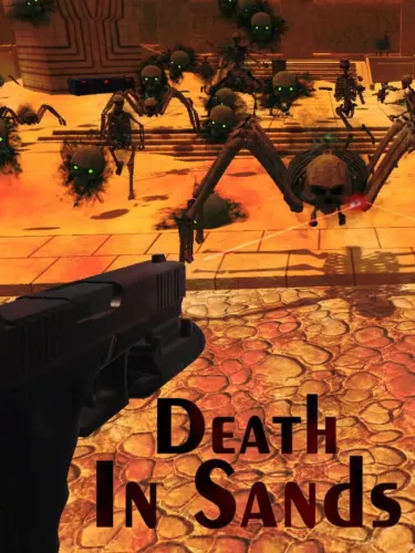 Portada de Death in sands