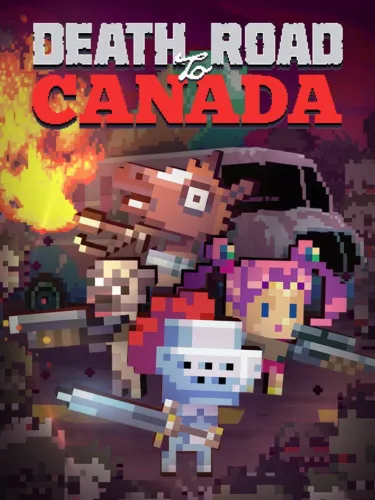 Portada oficial del videojuego Death Road to Canada