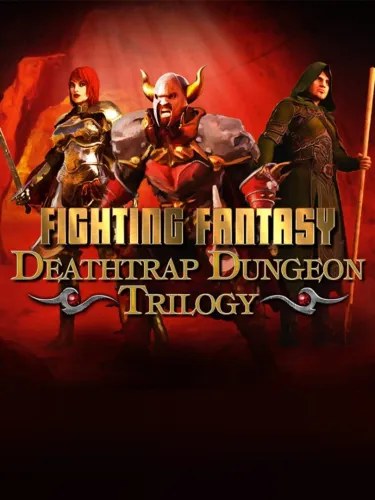 Portada de Deathtrap Dungeon Trilogy