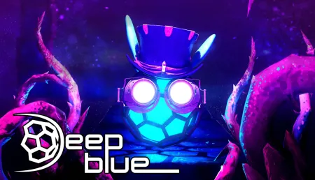Portada de Deep Blue 3D Maze