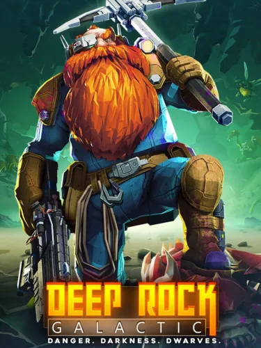 Portada de Deep Rock Galactic