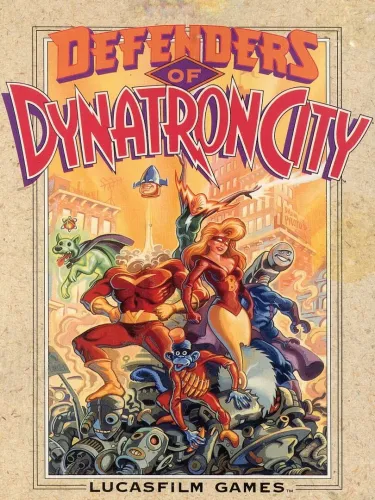 Portada de Defenders of Dynatron City