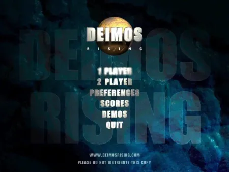 Portada de Deimos Rising