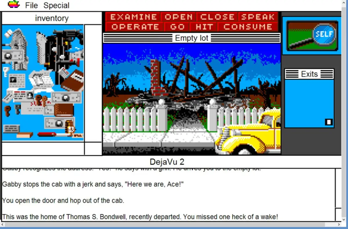 Deja Vu II: MacVenture Series