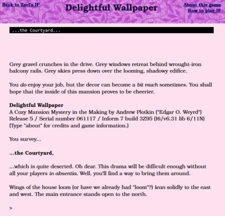 Portada de Delightful Wallpaper