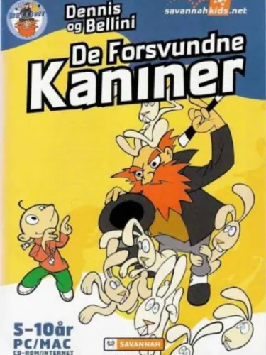Portada de Dennis og Bellini: De forsvundne kaniner