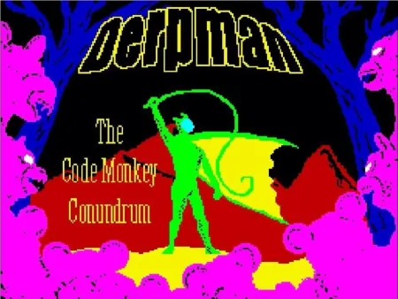 Portada de Derpman: The Code Monkey Conundrum