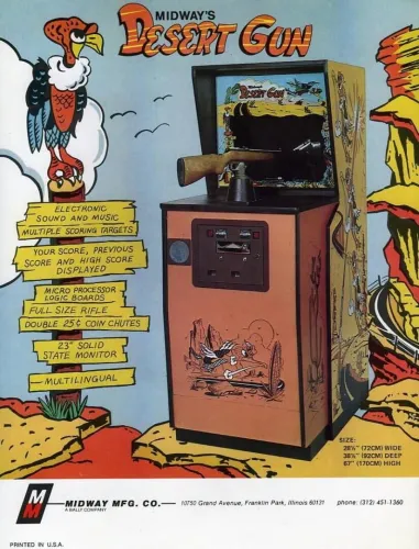 Portada de Desert Gun