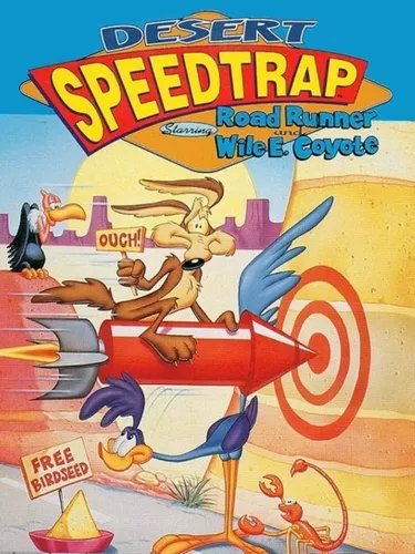 Portada de Desert Speedtrap Starring Road Runner & Wile E. Coyote