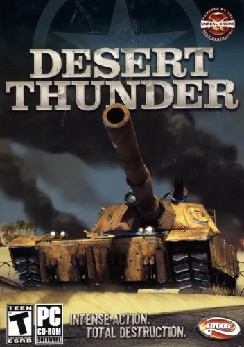 Portada de Desert Thunder