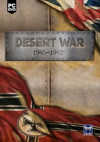 Portada de Desert War 1940-1942