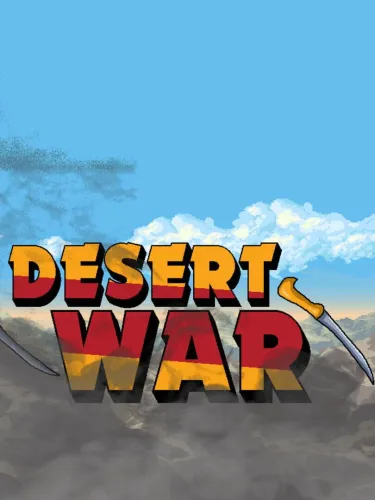 Portada de Desert War