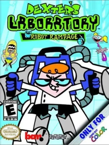 Portada de Dexter’s Laboratory: Robot Rampage