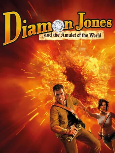 Portada de Diamon Jones and the Amulet of the World