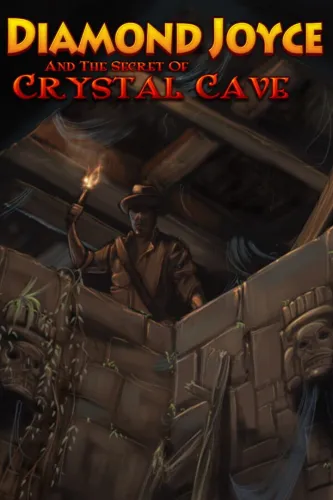Portada de Diamond Joyce and the Secrets of Crystal Cave