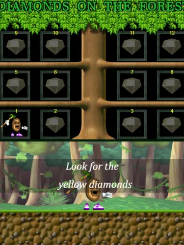 Portada de Diamonds on the forest