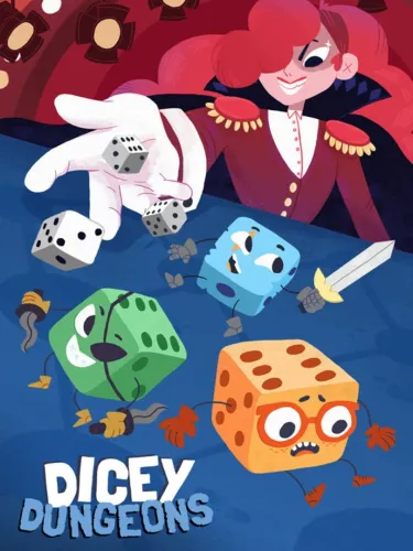Portada de Dicey Dungeons