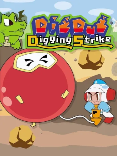 Portada de Dig Dug: Digging Strike