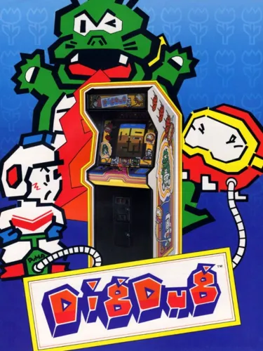 Portada de Dig Dug