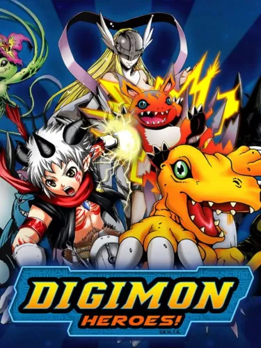 Portada de Digimon Heroes!
