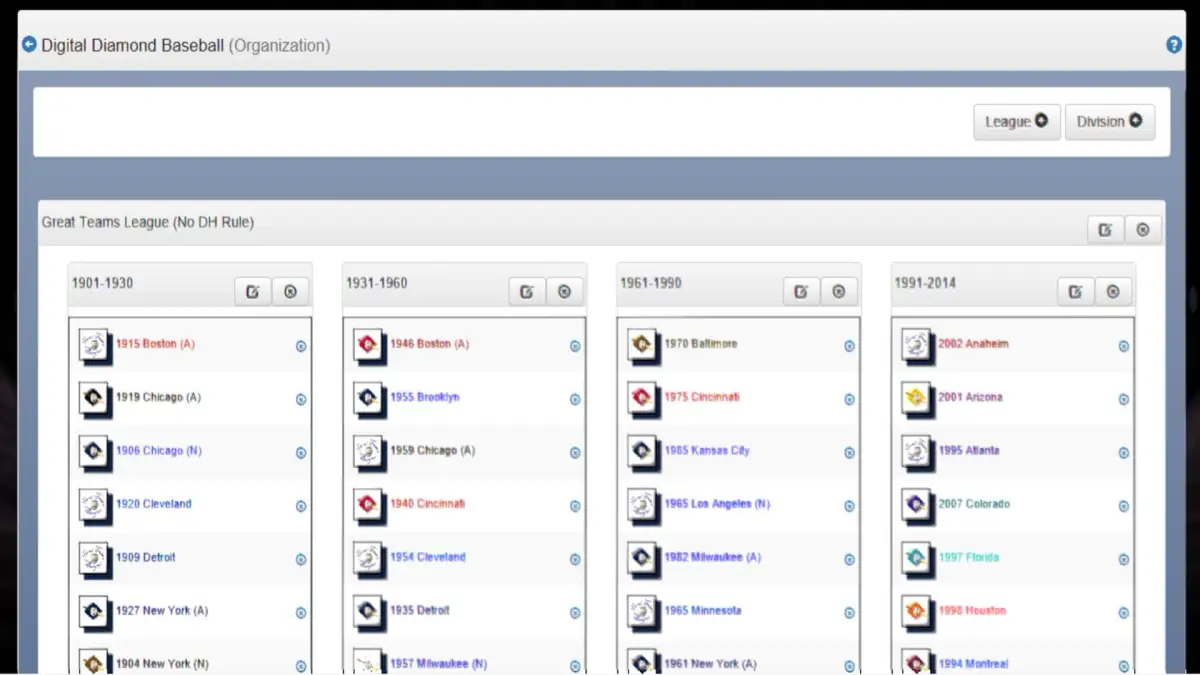 Digital Diamond Baseball