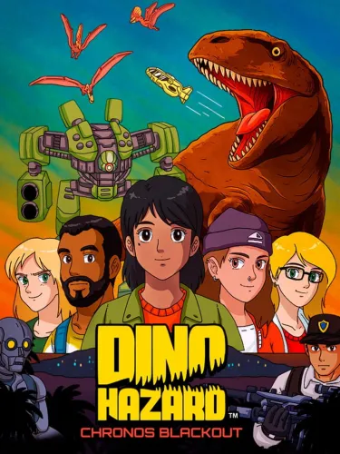 Portada de Dino Hazard: Chronos Blackout