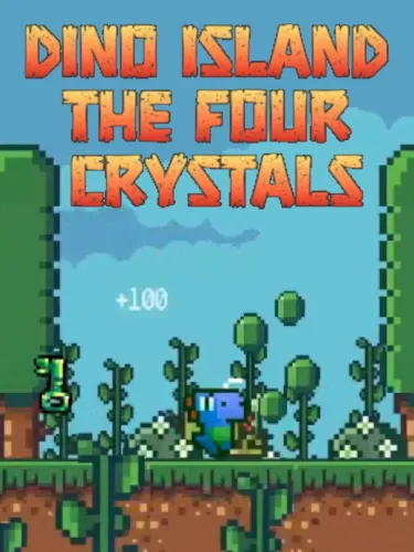 Portada de Dino Island: The Four Crystals